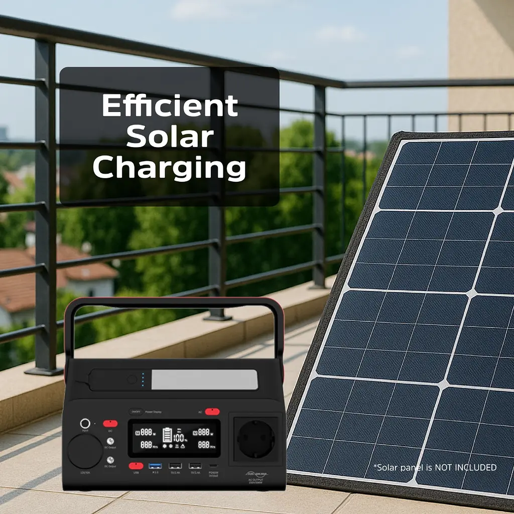 Зарядна станція Energizer 300Вт (293Вт/г) DC, Li-ion, MPPT, QI-10W, USB-C PD 60Вт, ліхтар - фото 10