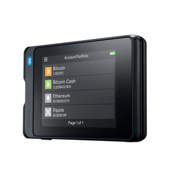 Апаратний криптогаманець SecuX W20 з сенсорним екраном і Bluetooth Black - фото 6