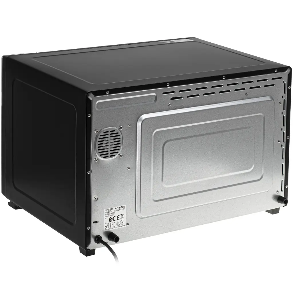 Электрическая печь Adler AD 6026 1800Вт/ 48л /электроплита/ механическое управление/черная - фото 9