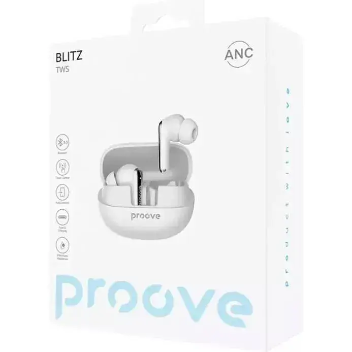 Навушники TWS Proove Blitz White (TWBL00010002) - фото 4