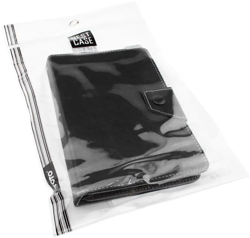 Чехол-книжка TOTO Book Cover button Universal 7" Black - фото 2