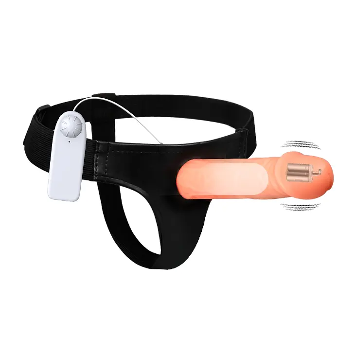 Страпон - Baile Jessica Strap On Vibrating, 17 см - фото 9