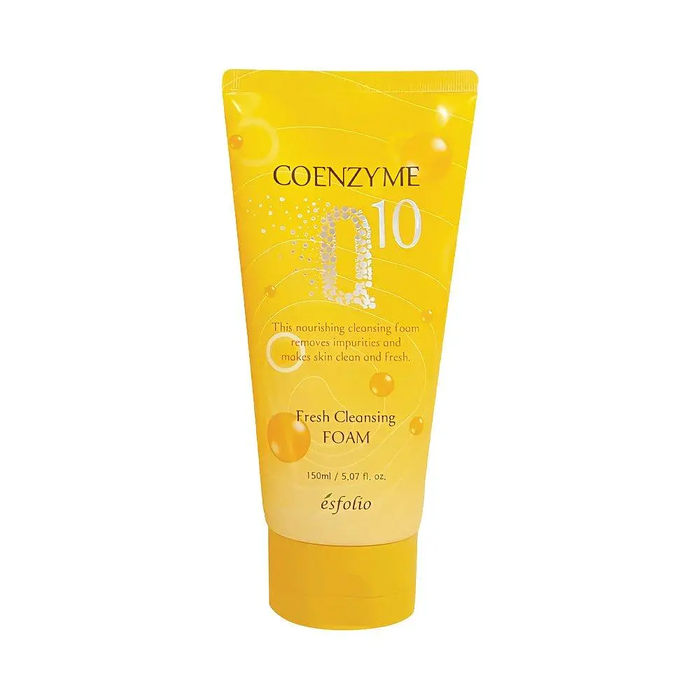 Піна для обличчя Esfolio Coenzyme Q10 Fresh Cleansing Foam освіжна з Коензим Q10