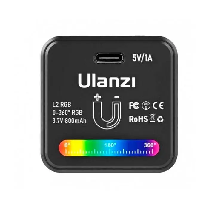 Видеосвет Ulanzi Vijim Waterproof Versatile LED light UV-2172 L2 Black - фото 3