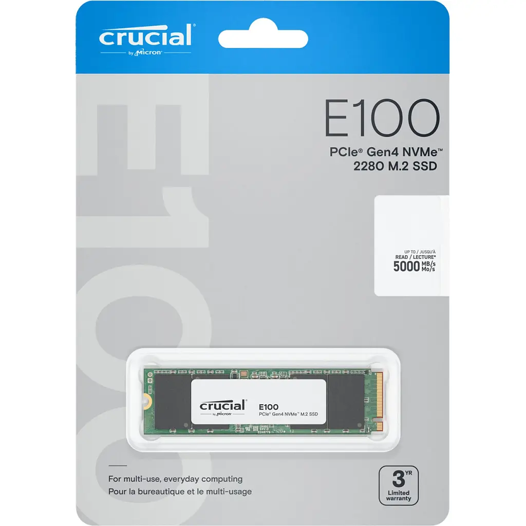 Накопичувач SSD M.2 2280 480GB E100 Micron (CT480E100SSD8) - фото 4