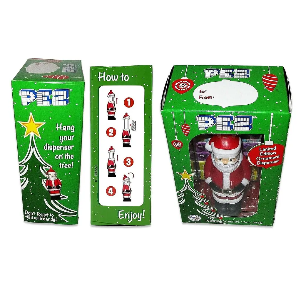 Диспенсер з цукерками PEZ Santa Claus Limited Edition Ornament 49.3г - фото 3
