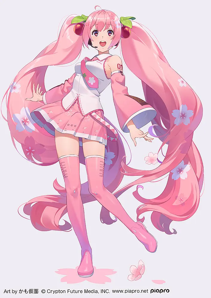 Фігурка Taito Вокалоїд Сакура Міку Vocaloid Sakura Miku 20 см T V SM CBV 20 - фото 8