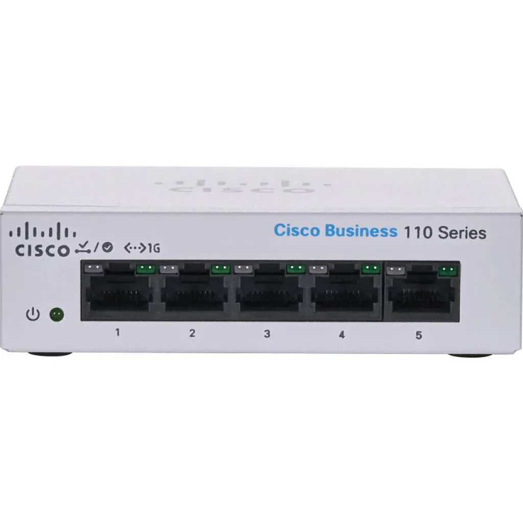 Комутатор мережевий Cisco CBS110-5T-D-EU - фото 2