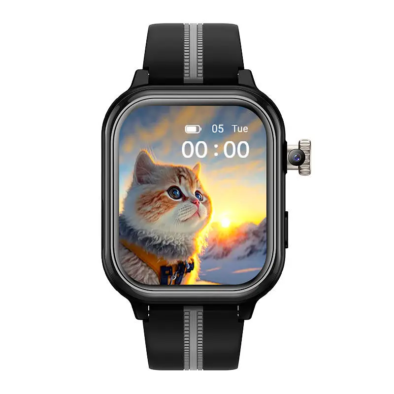 Дитячий смарт-годинник Wonlex KT39 годинник-телефон з відеодзвінком GPS WI-FI і SIM-картою Black (19136) - фото 2