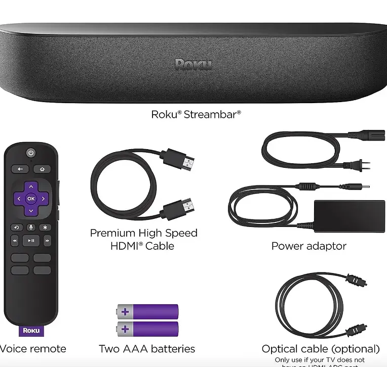Саундбар Roku со встроенной смарт-приставкой - Streambar 9102 - Smart TV, Apple TV, Bluetooth, WiFi, YouTube, Netflix - фото 6