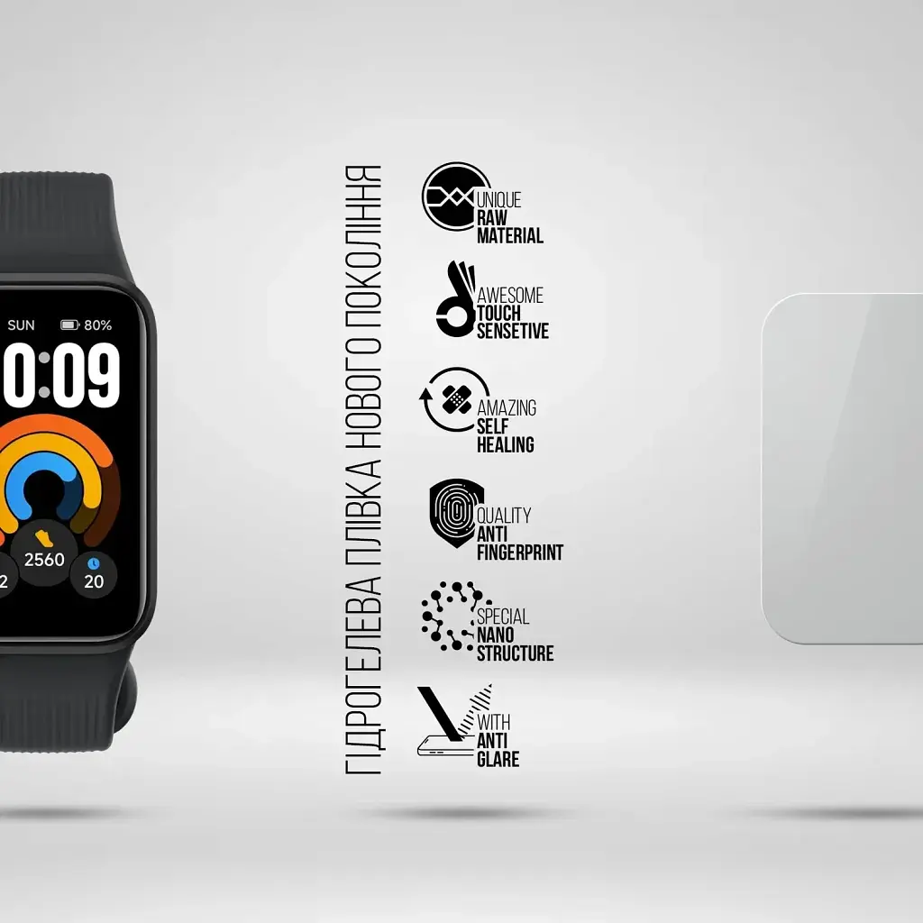 Плівка захисна Armorstandart Matte hydrogel Xiaomi Smart Band 11 Active 6 pcs (ARM94316) - фото 2