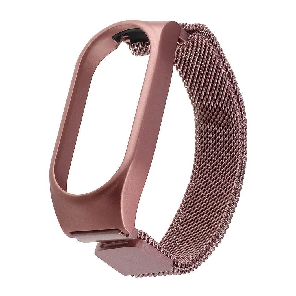 Ремінець Міланська Петля Mi Band 8 Rose Gold (10)