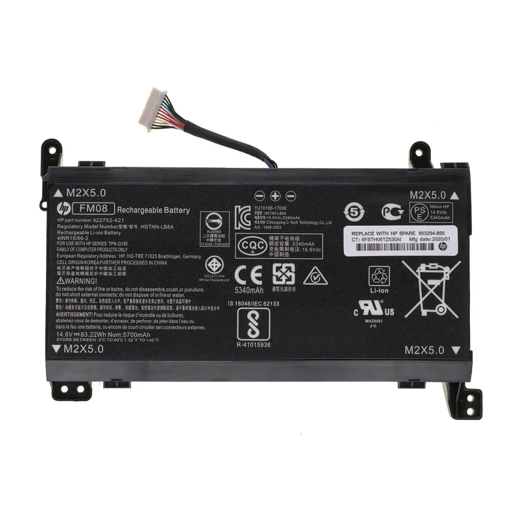 Акумулятор до ноутбука HP Omen17-anHSTNN-LB8B, 5700mAh (83.22Wh), 8cell, 14.6V, Li-ion (A47544)