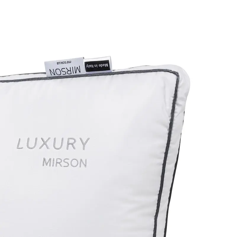 Подушка пуховая MirSon Luxury Exclusive №152 средняя 40х60 см белая (2200000017239) - фото 5