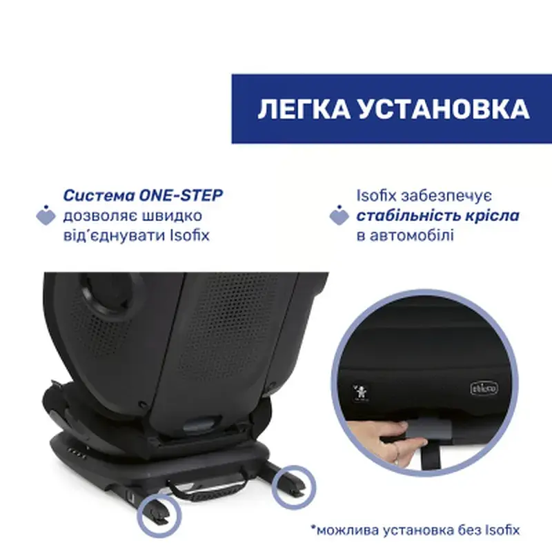 Автокрісло Chicco Fold & Go S i-Size бустер (87117.33) - фото 5