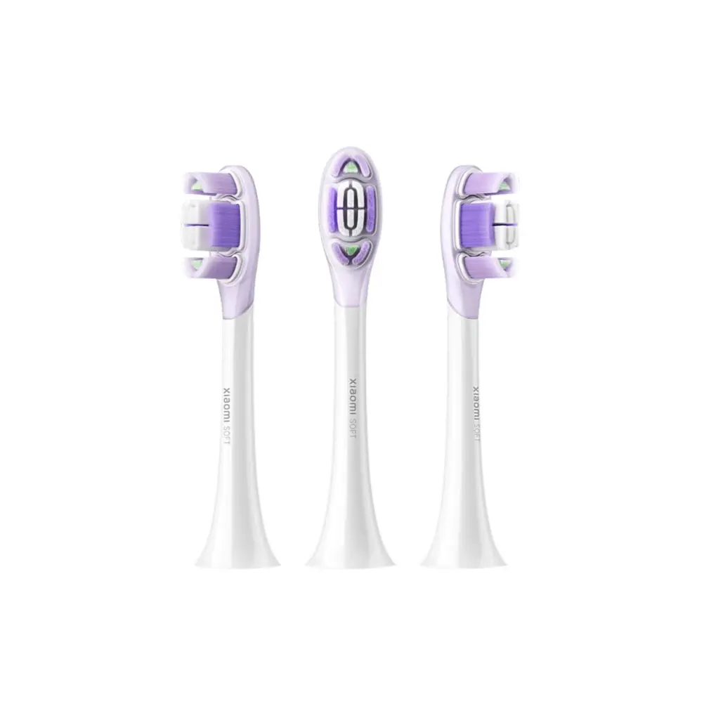 Насадки м'які набір 3 штуки для зубної щітки Xiaomi Oscillation Electric Toothbrush Replacement Heads (Soft)