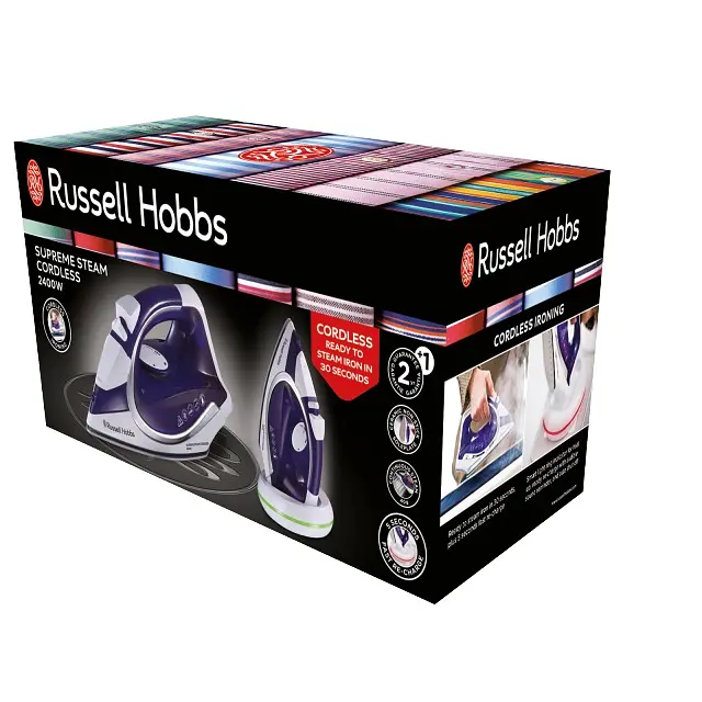 Праска бездротова Russell Hobbs Supreme Steam Cordless, 2400Вт teh0016182 - фото 3