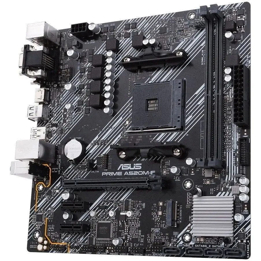 Материнская плата Asus Prime A520M-E/CSM Socket AM4 - фото 3
