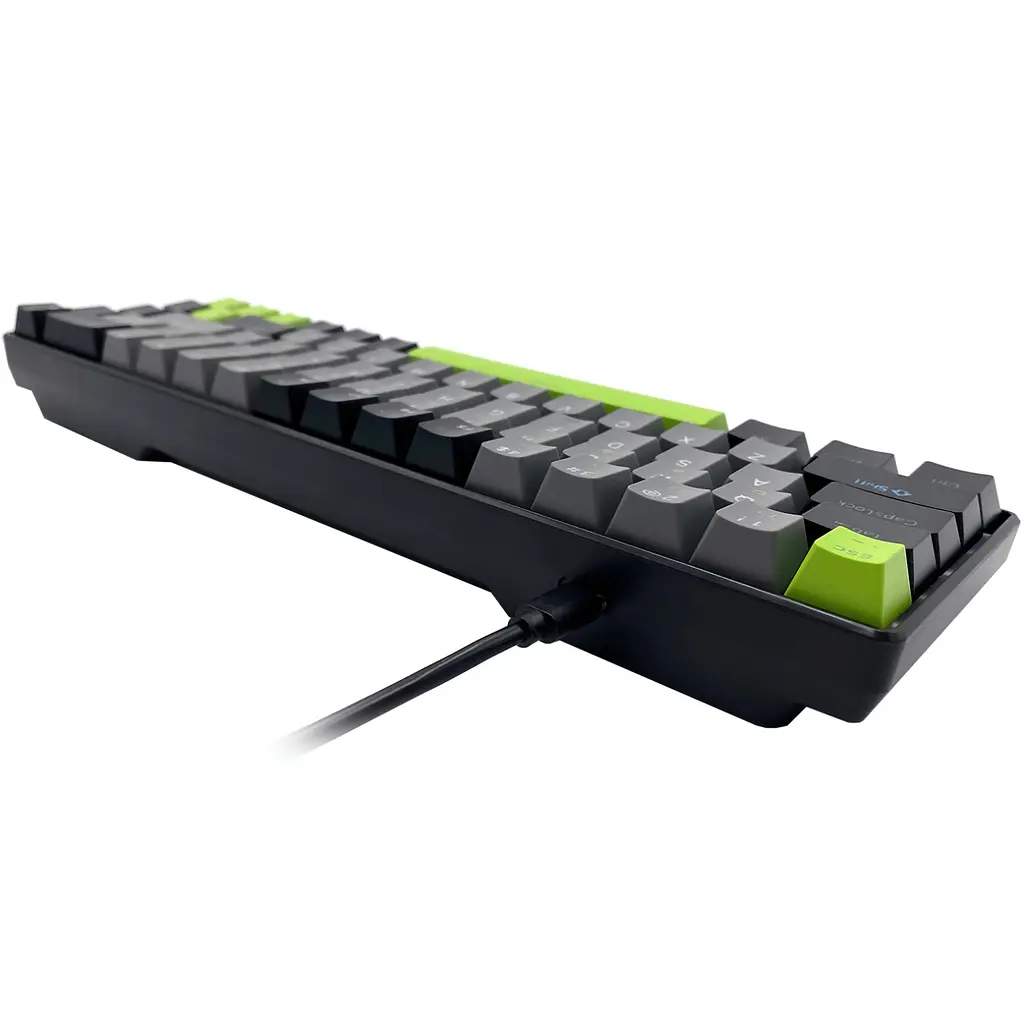 Клавіатура ігрова механічна Media-Tech MT1260 RED CORE MX60, Anti-Ghosting, 68кл - фото 4