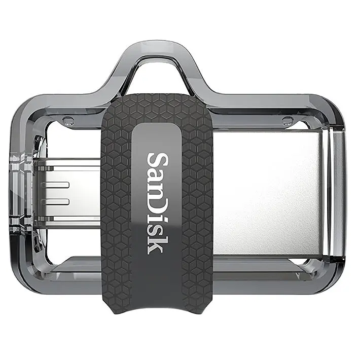 Флеш-накопитель Sandisk USB 3.0 Ultra Dual OTG 64Gb (150 Mb/s) (SDDD3-064G-G46) - фото 2