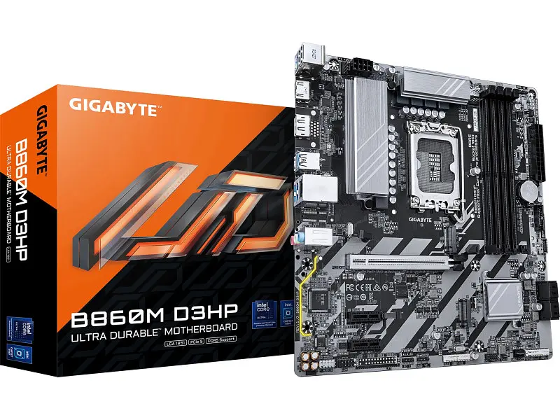 Материнська плата Gigabyte B860M D3HP - фото 4