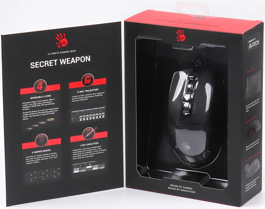 Миша ігрова A4Tech Bloody W70 Max Stone Black - фото 8