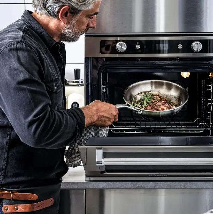 Набір сковорідок KitchenAid MSS 24/28 см 2 предмети (CC004916-001) - фото 6