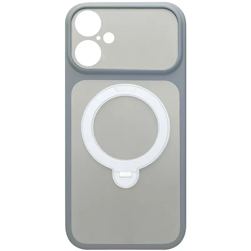 Чохол Ummi Full Camera with MagSafe HQ Ring для Apple iPhone 17 (6.3") Grey