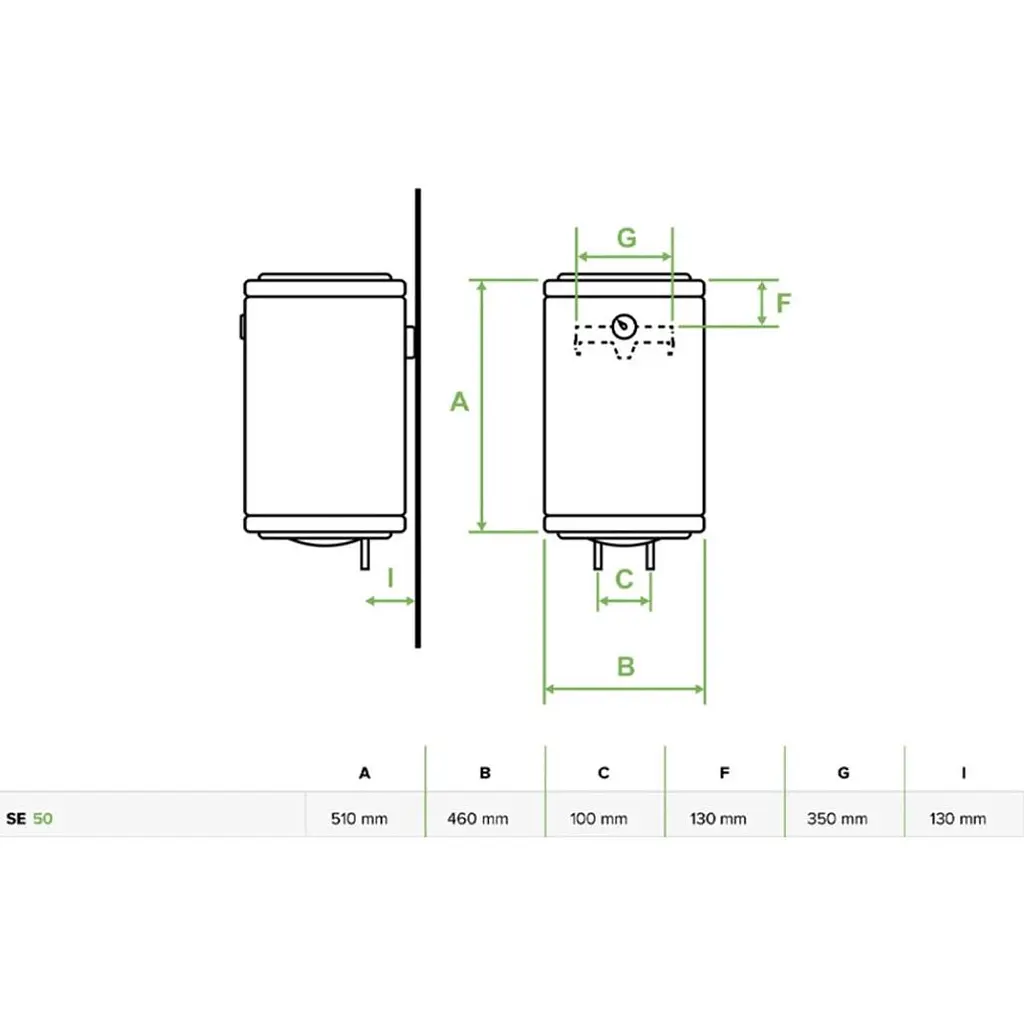 Бойлер Bandini Water Heaters SE 50 [SE0050C5VR337] [140050] - фото 6