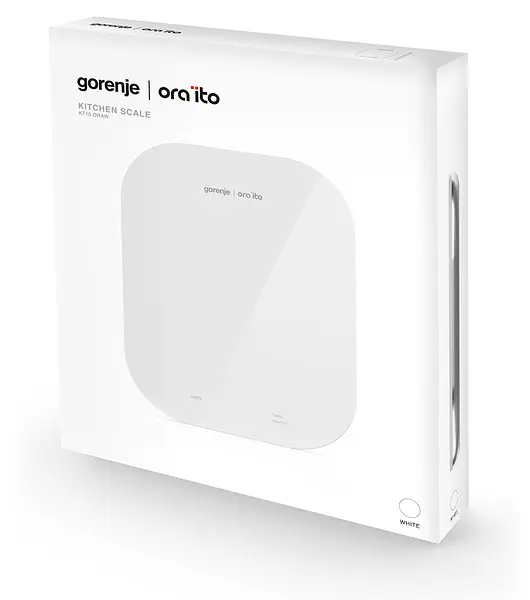 Ваги кухонні Gorenje KT 10 ORAITO W (KT10ORAW) - фото 8