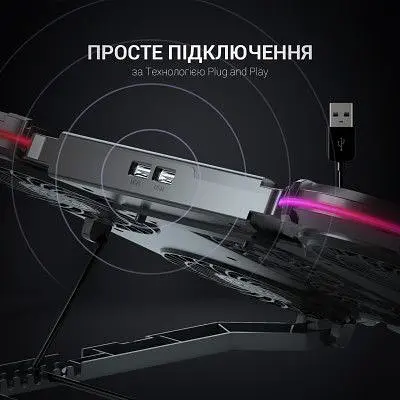 Подставка для ноутбука GamePro (CP770) - фото 6