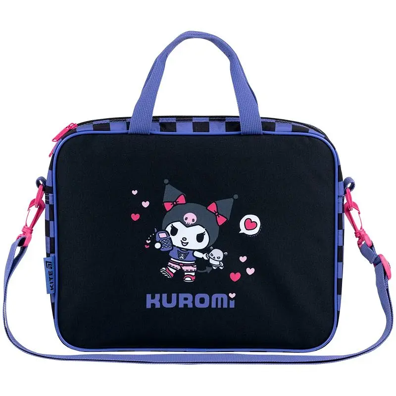 Школьная текстильная сумка Kite Kuromi (HK26-589-1) - фото 2