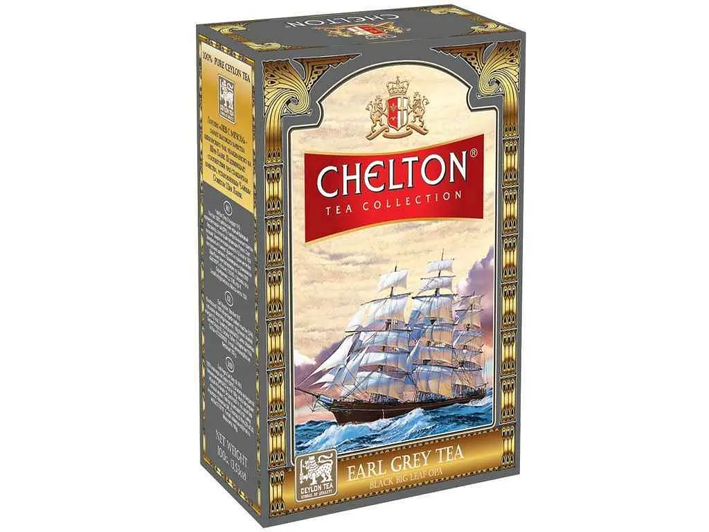 Чай фасований чорний Chelton 100 г Ерл грей (Earl Grey)