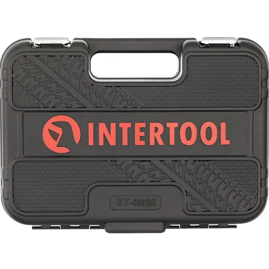 Набір торцевих головок із тріскачкою Intertool ET-8039 39шт [98836] - фото 6