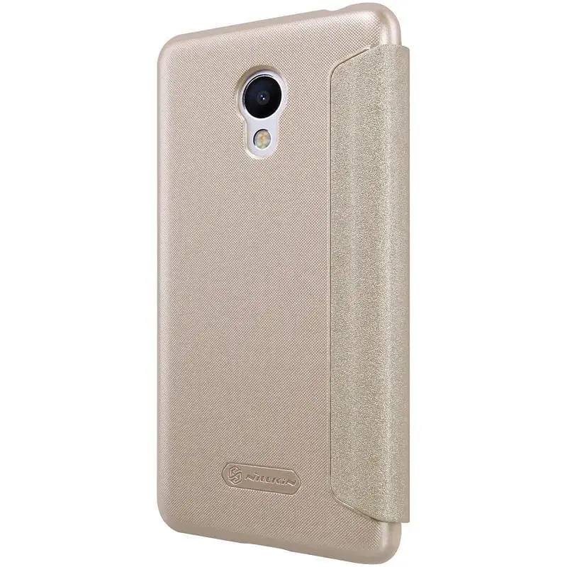 Чохол-книжка Nillkin Sparkle case Meizu M3S Gold - фото 6