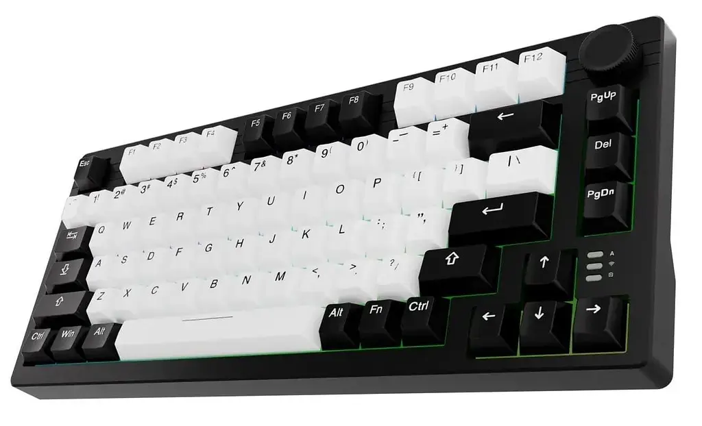 Клавіатура DAREU EK75 Pro (UA) Black White (KB-EK75P-BW) - фото 3