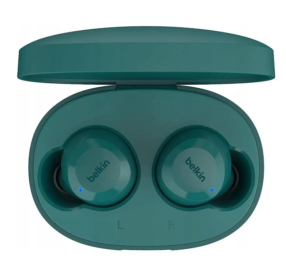 Наушники беспроводные Belkin Bolt Soundform True Wireless Bluetooth Green - фото 3