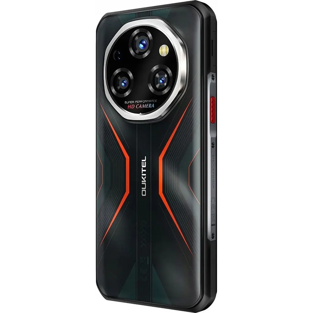 Смартфон Oukitel WP55 S 12/512GB Black/Orange [171210] - фото 5
