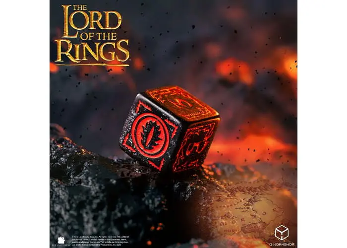 Набір кубиків The Lord of the Rings: Mordor Dice Set (7 шт.) (LOTR/190166/MOR/A) - фото 3