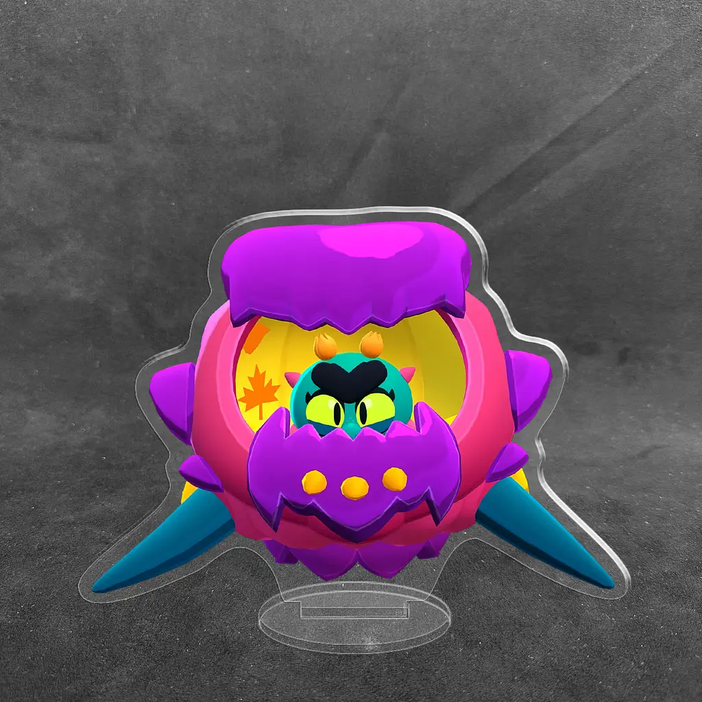 Акрилова колекційна фігурка Brawl Stars Єва у вигляді «Колюча Єва» (Spiky Eve) 10 см