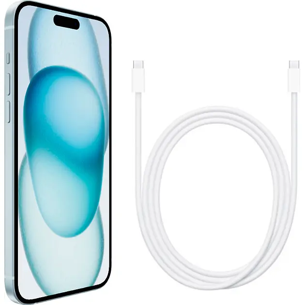 Смартфон Apple iPhone 15 Plus 128GB Blue (MU163) Б/У [159212] - фото 13
