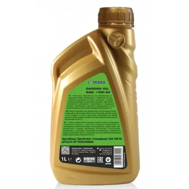 Моторна олива TEDEX GARDEN OIL SG/CD 10W30 1л - фото 2