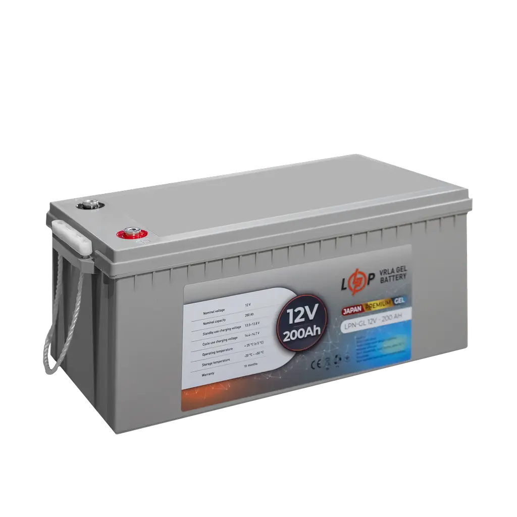 Акумулятор гелевий LPN-GL 12V - 200 Ah - фото 4