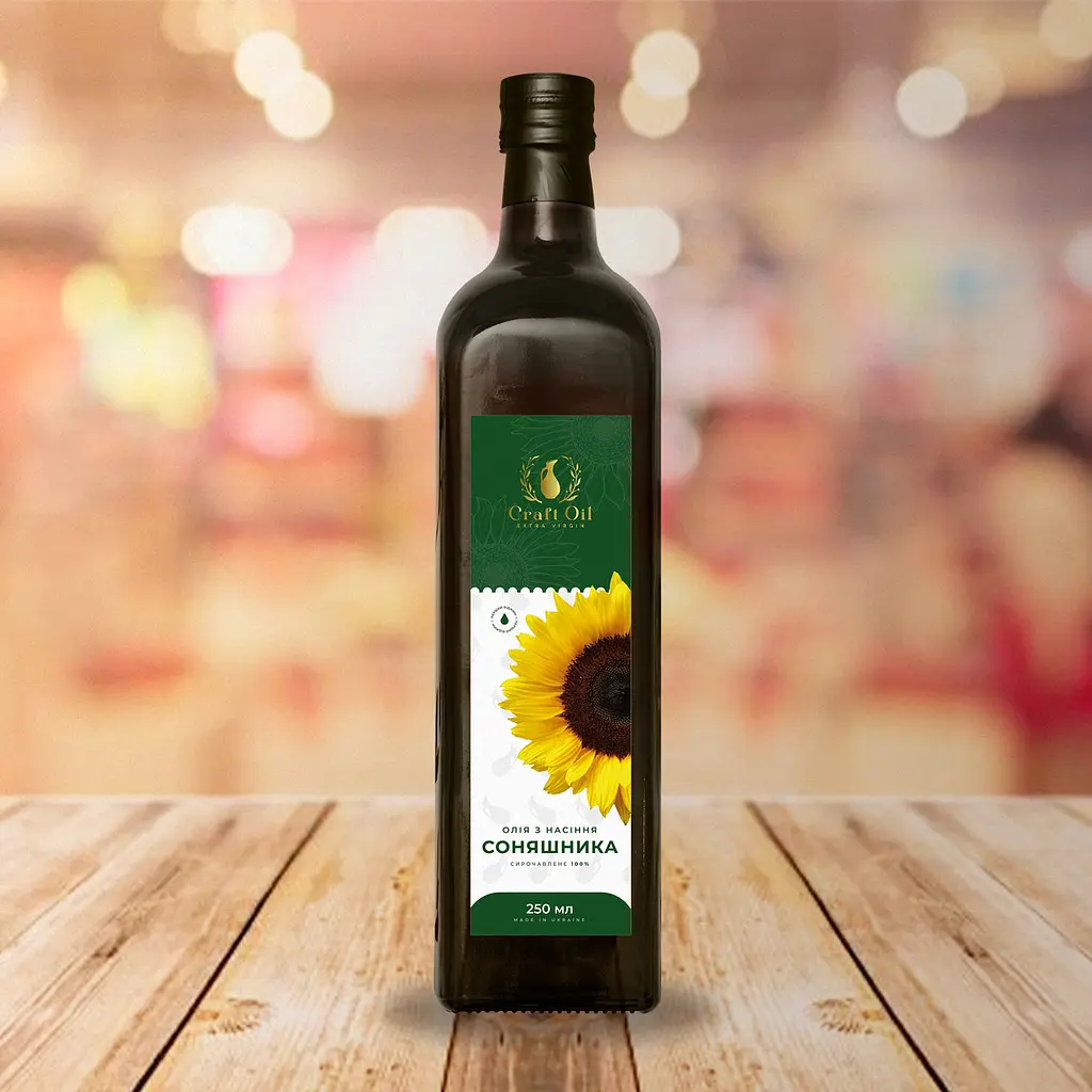 Олія насіння соняшника Craft Oil 250 мл (1693152132)