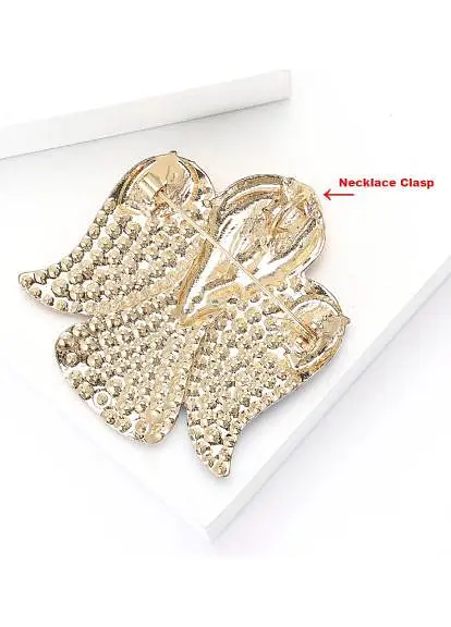 Брошь Ангел брошь-булавка символ Украины желто-голубая - фото 2