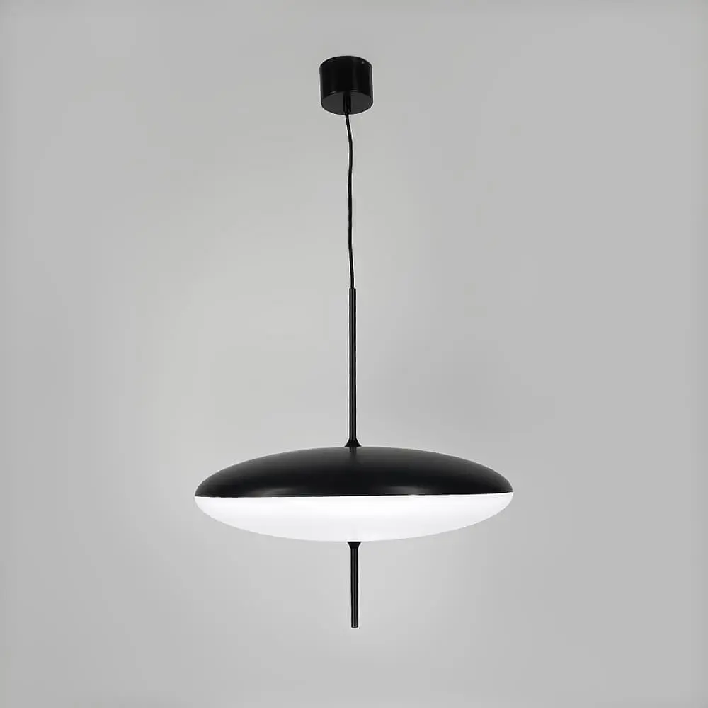 Современный подвесной светильник в элегантном черном цвете Ø 50 см | Line F | Арт. BM3-500 - фото 5