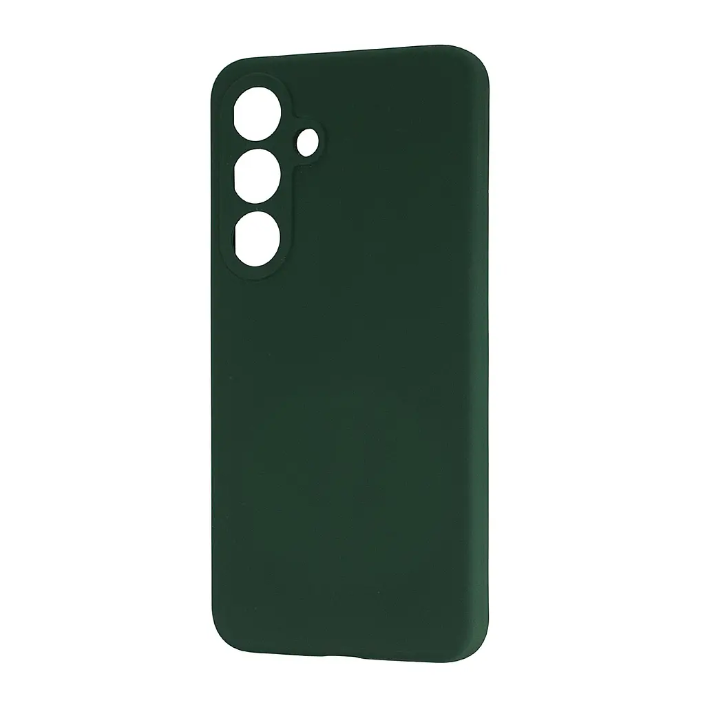 Чохол Silicone Case Samsung S25 (S931) Dark Green