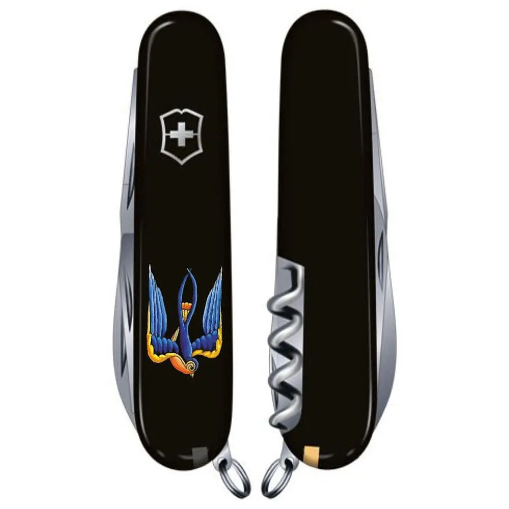 Ніж Victorinox Climber Ukraine 91мм 14функ чорн Ластівка