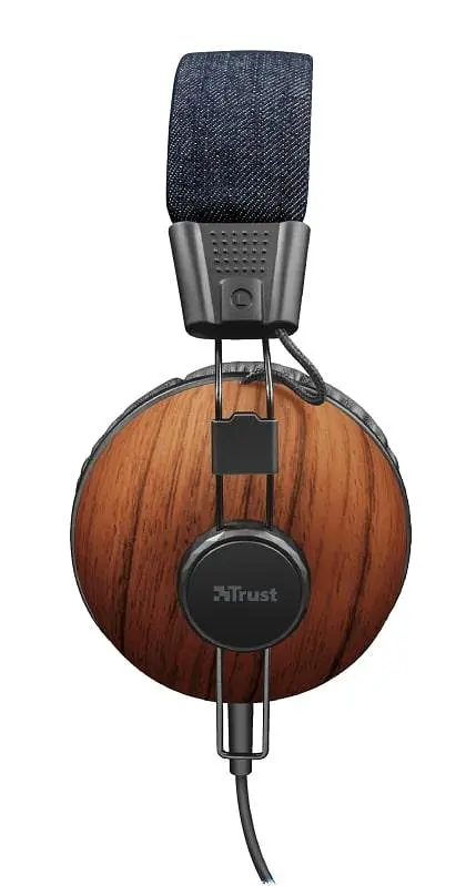Навушники Trust Noma Over-Ear Mic Denim Wood (22637) - фото 3