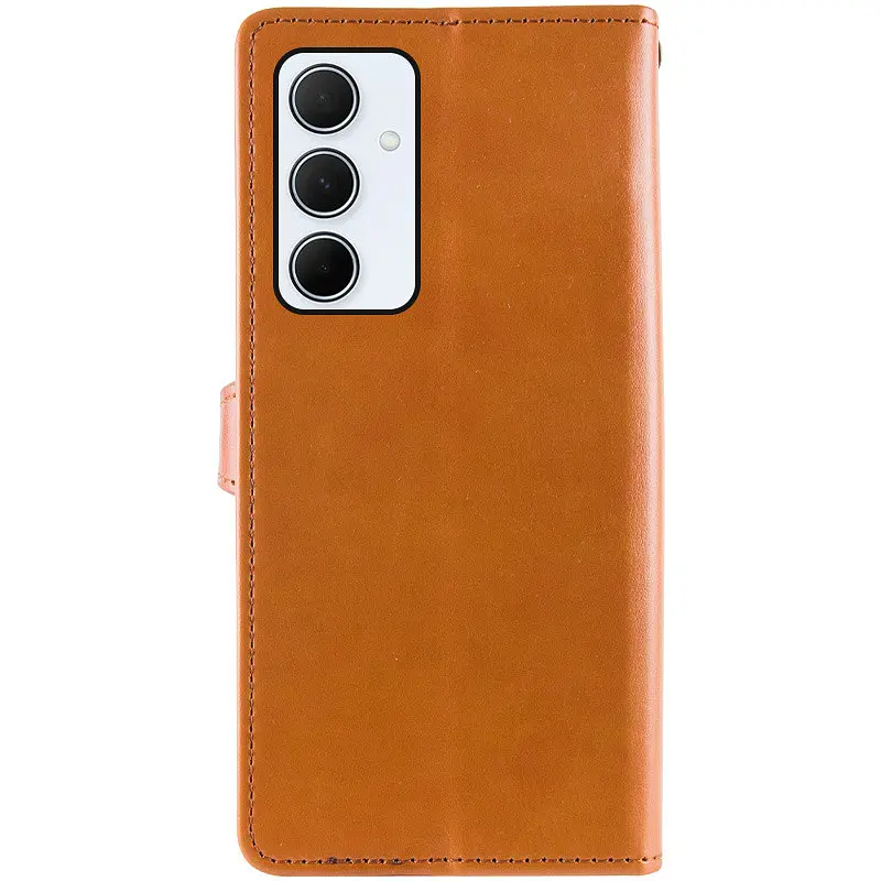 Шкіряний чохол-книжка GETMAN Gallant (PU) для Samsung Galaxy S24 Коричневий - фото 3